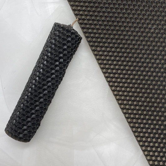 Láminas de Cera de color Negro