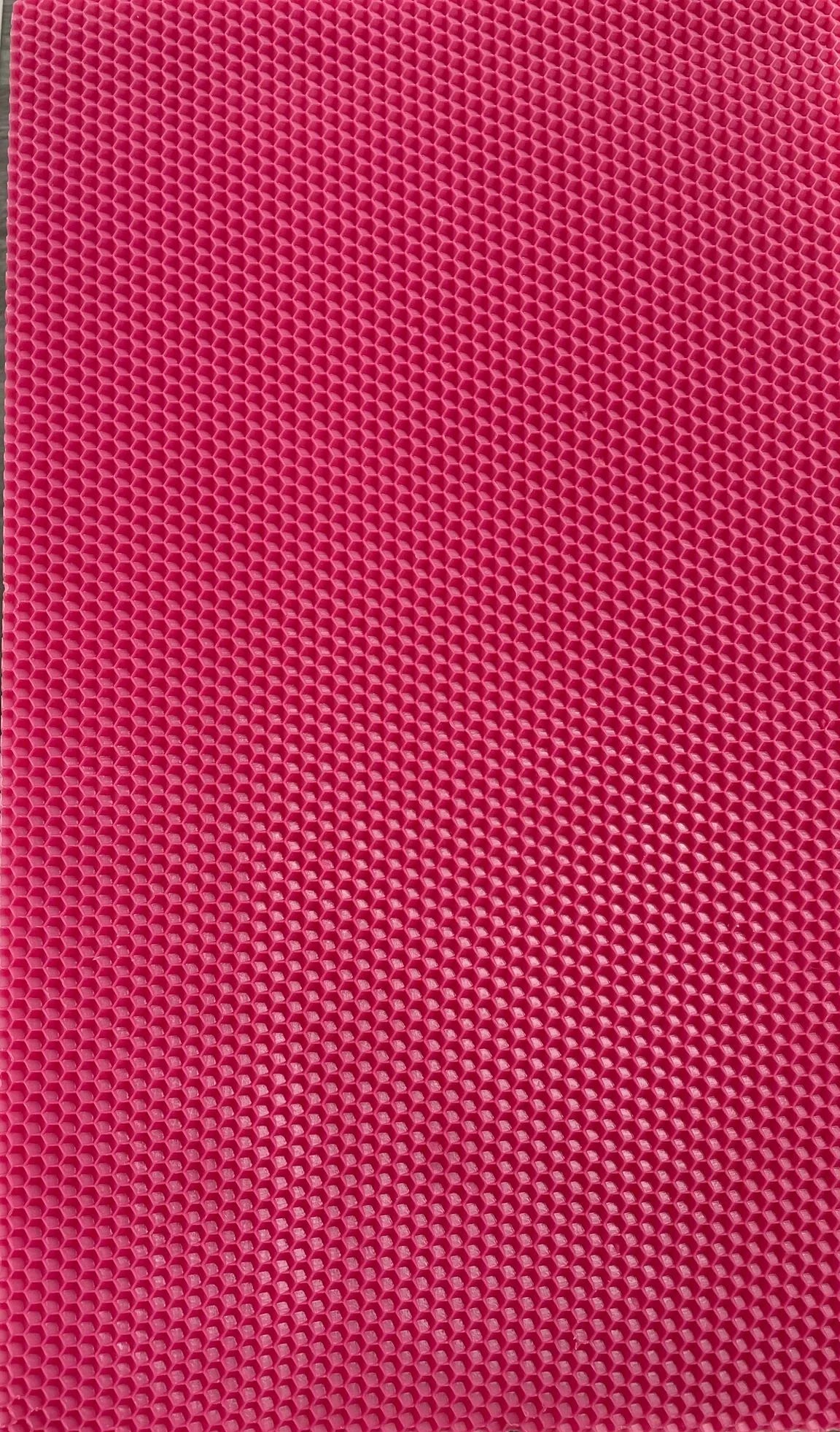 Flamingo colored wax sheets