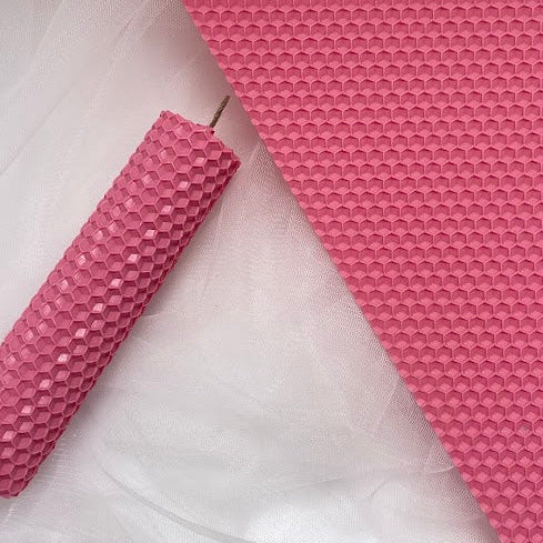 Láminas de Cera de color Rosa