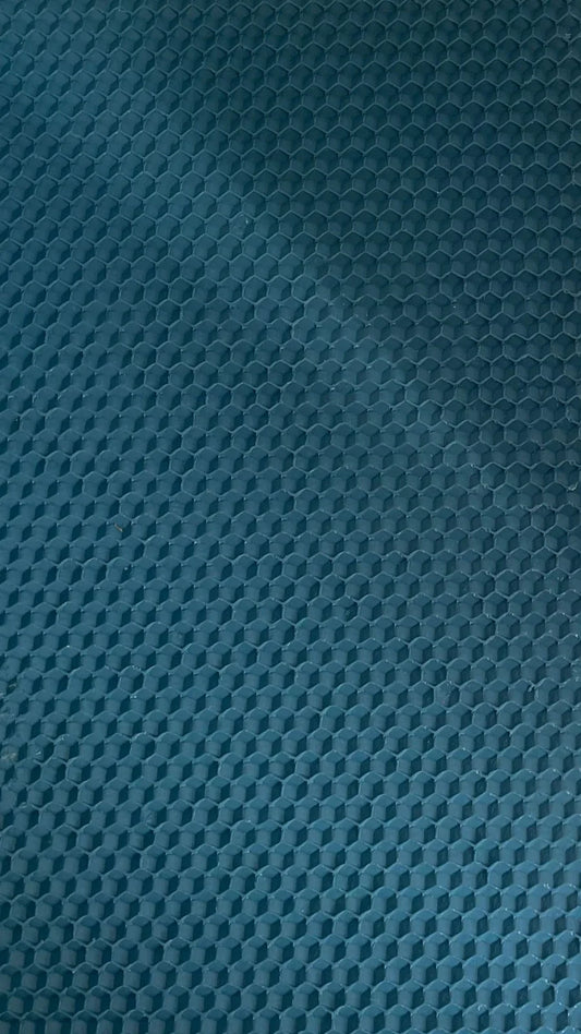 Steel Blue Colored Wax Sheets