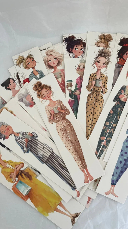Illustrated bookmarks