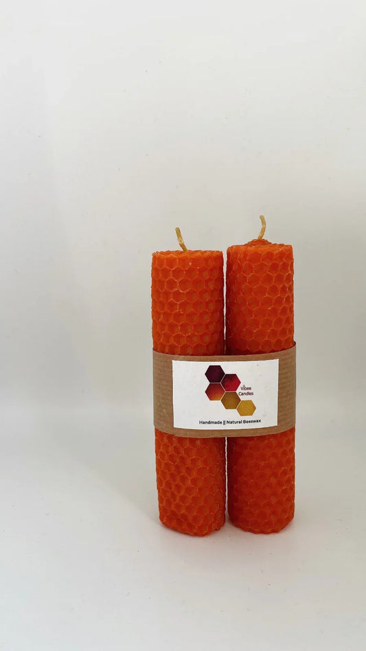 Orange candle pack
