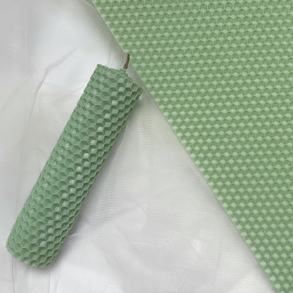 Láminas de Cera de color Pistacho