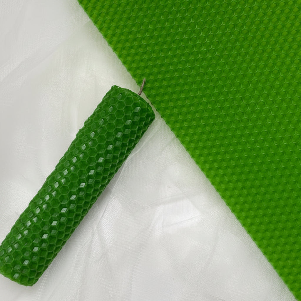 Láminas de Cera de color Verde