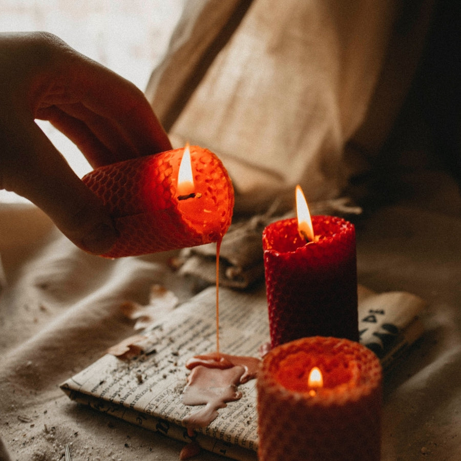 Candles with a soul, one by one