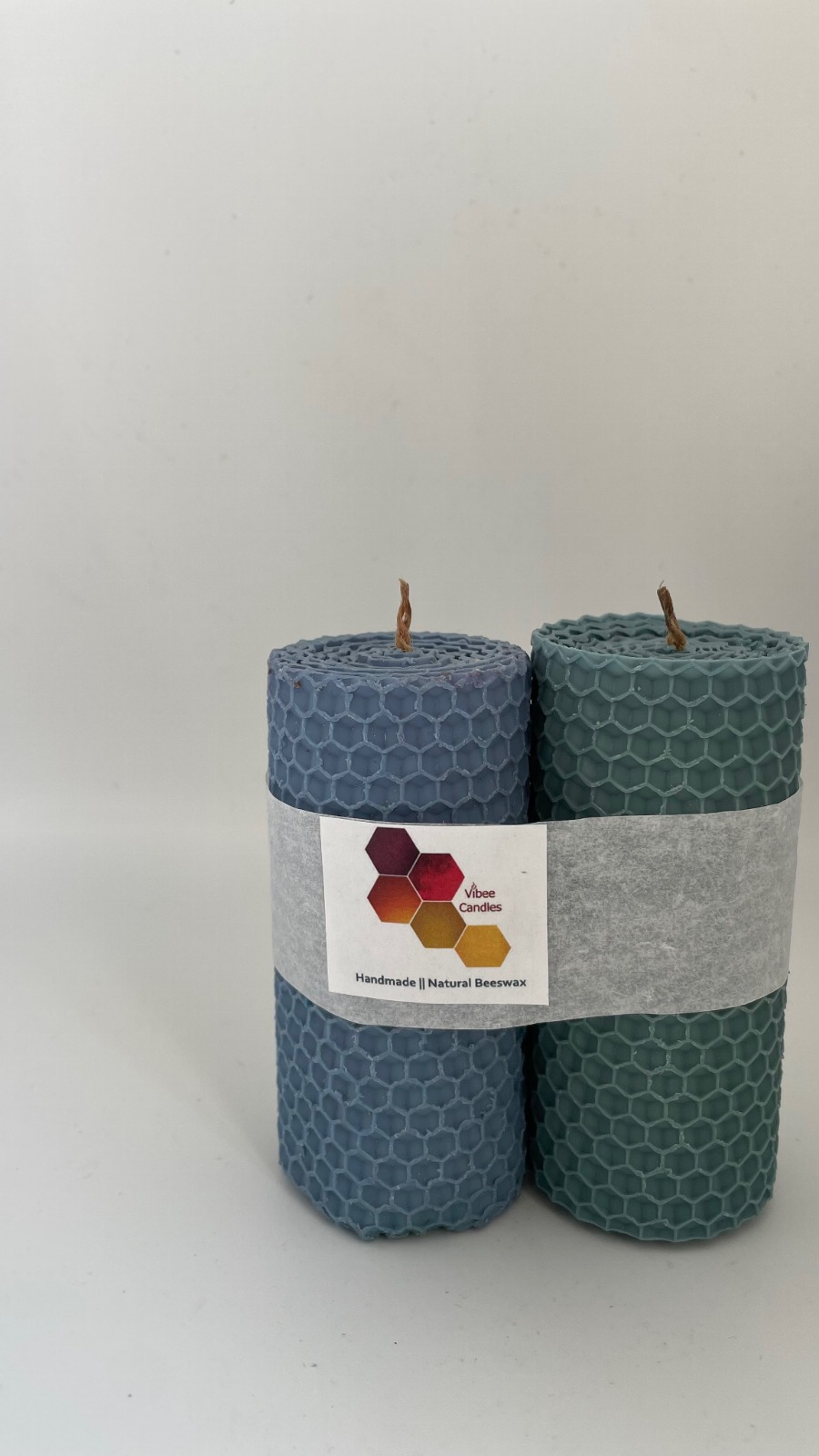 Pack velas color Denim y Eucalipto