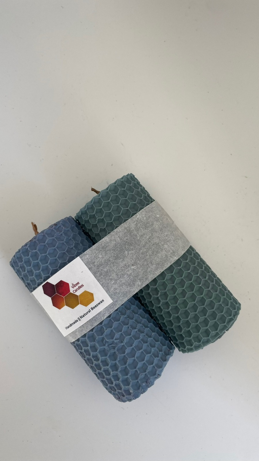 Pack velas color Denim y Eucalipto
