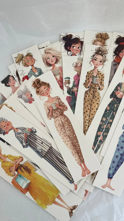 Illustrated bookmarks