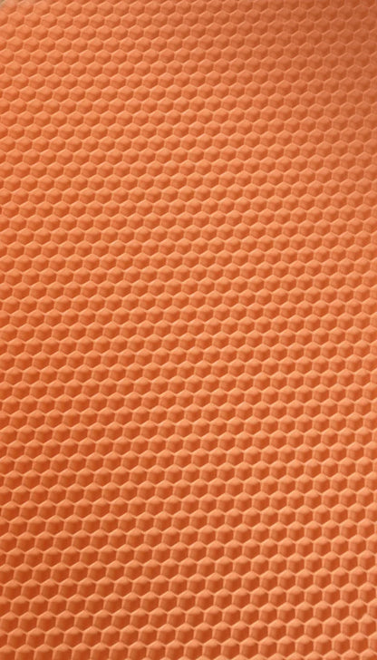 Peach-colored Wax Sheets