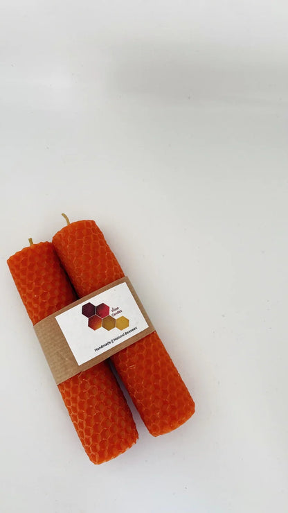Orange candle pack