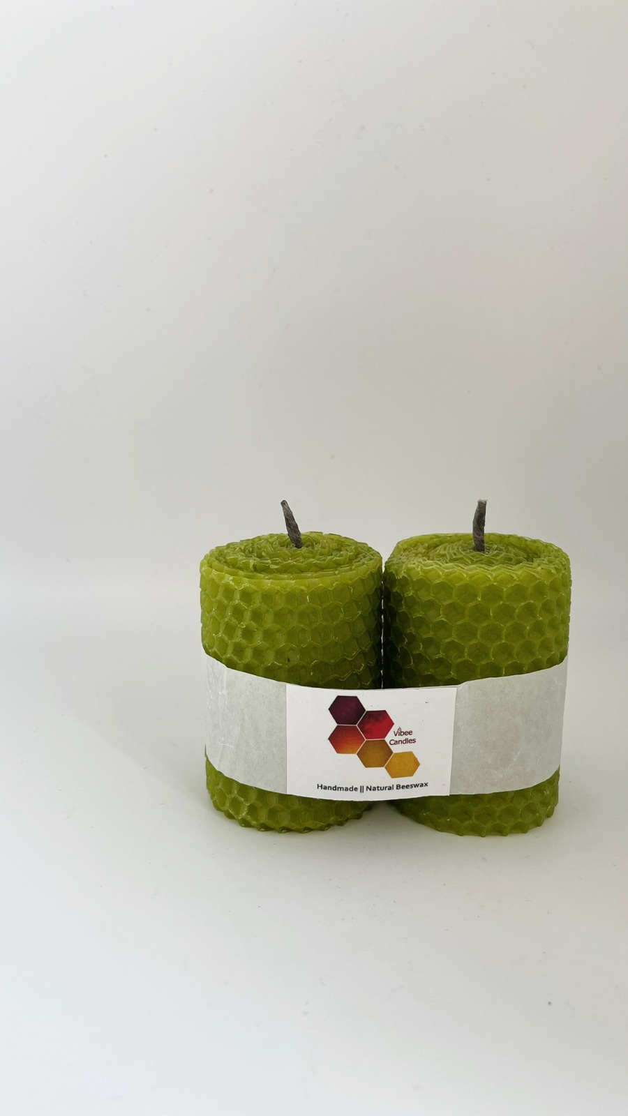 Pack velas color Oliva